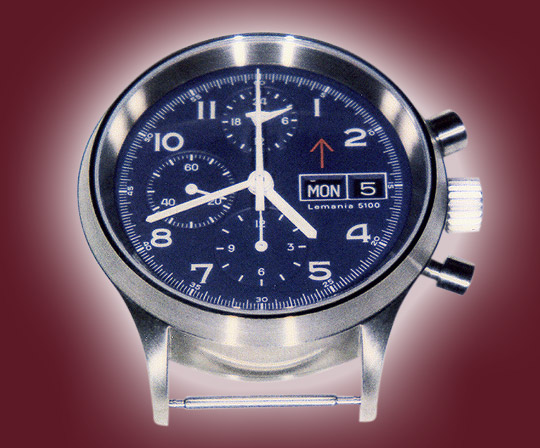 Lemania watches detailed view